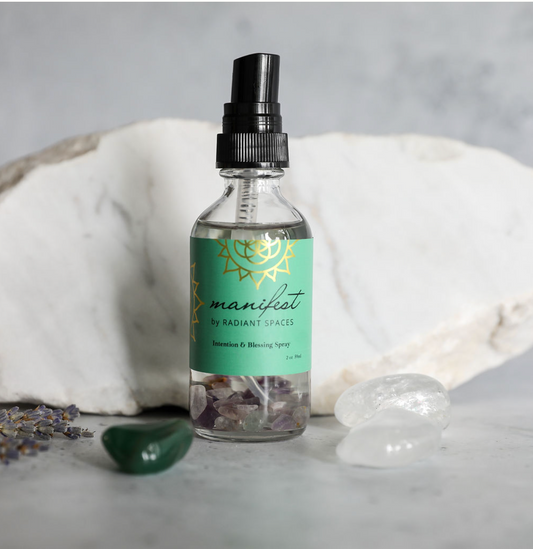 2 oz Manifest by Radiant Spaces Intention & Blessing Spray