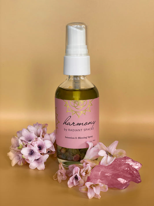 2 oz Harmony by Radiant Spaces Space Clearing & Blessing Spray